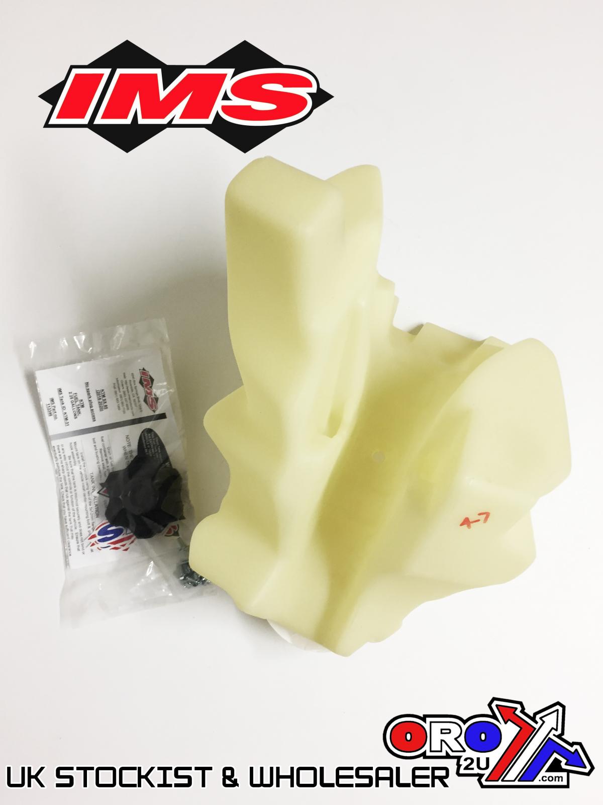 IMS Fuel Tank 2.25 gal Natural Screw Cap, KTM 85 SX 2018-2024, 113346-N2