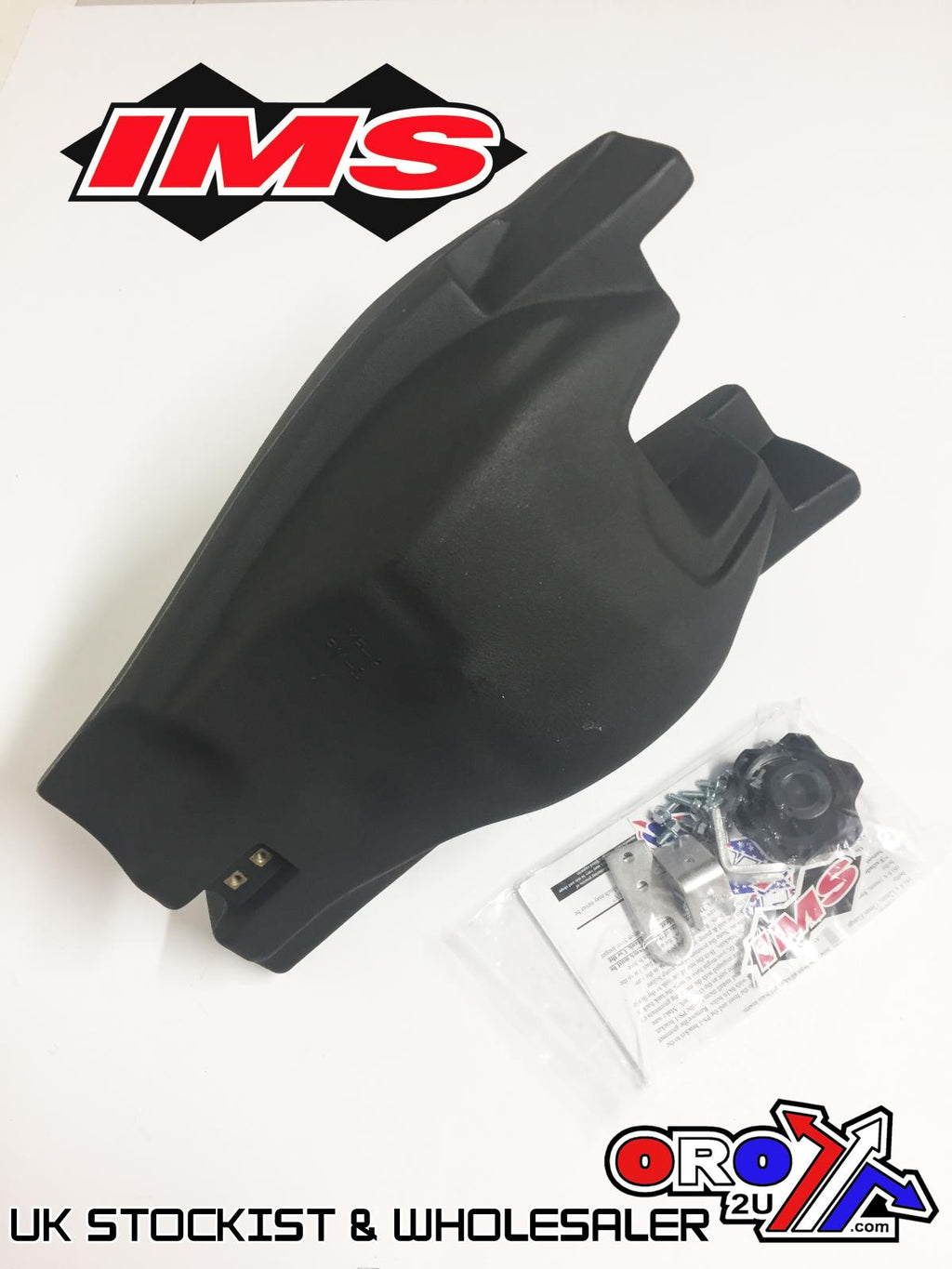 IMS Fuel Tank 3.8 gal Black Screw Cap, Yamaha YFZ450X 2010-2011, 127317-BK1