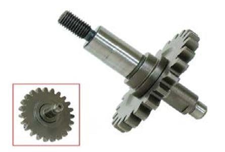 WATER PUMP SHAFT 19240-KZ4-A90, HONDA CR125R, MX-10206C,19240-KZ4-J10, SHAFT WITH GEAR