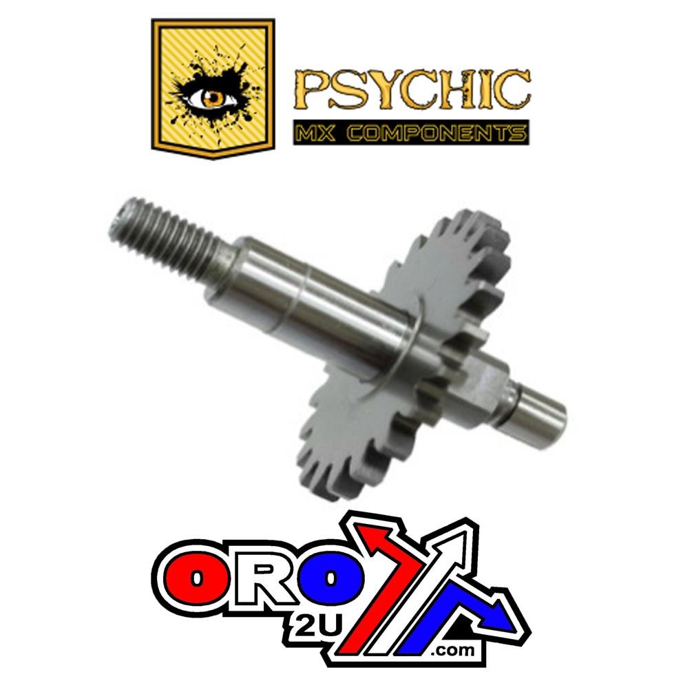 WATER PUMP SHAFT 5DH-12459-01-00, YAMAHA YZ 85 125, MX-10232B, SHAFT WITH GEAR