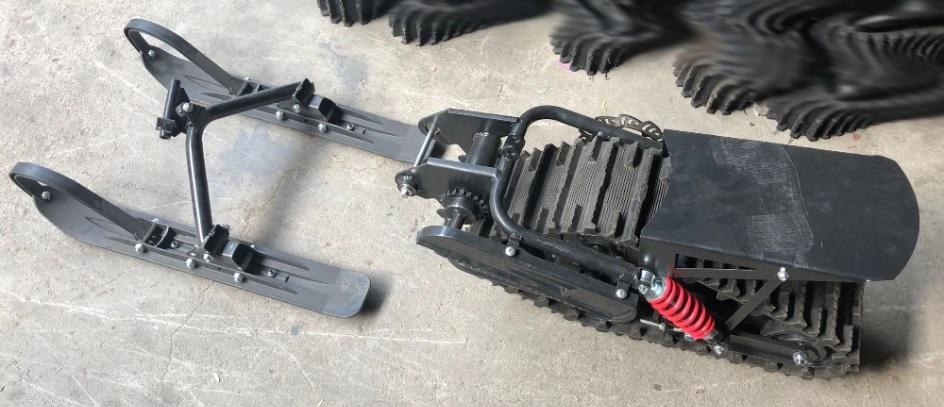 PIT BIKE TRACK KIT WITH SKI (40KG), TRACK CONVERSION KIT