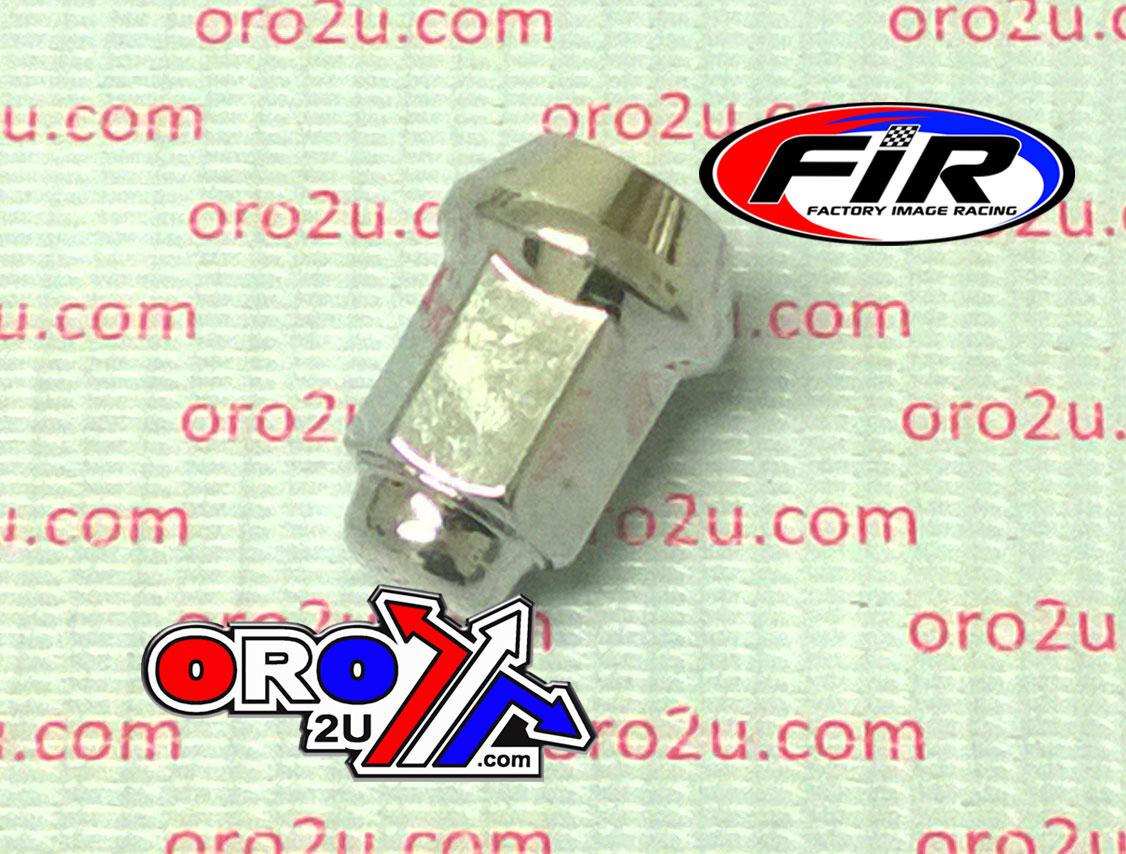 LUG NUT 3/8 BEVELED CHROME, LUG3CA