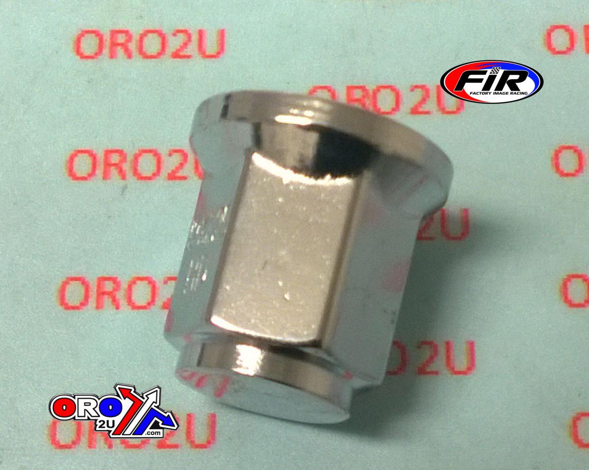 LUG NUT M12x1.25 FLAT CHROME, LUG9