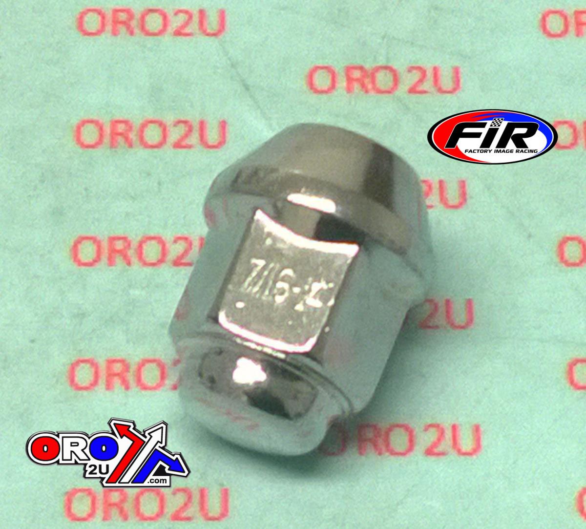 LUG NUT 7/16 BEVELED CHROME, LUG10 CUB CADET