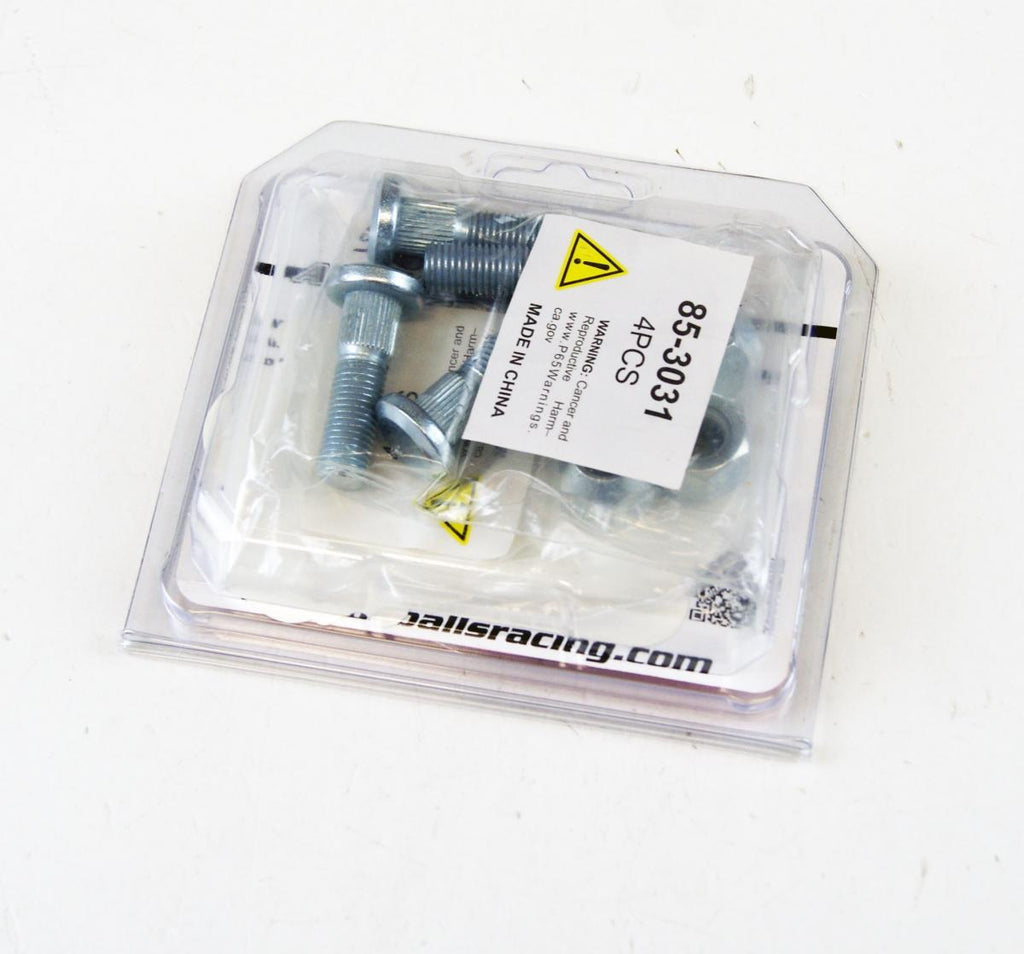 Wheel Stud and Nut Kit, ALLBALLS 85-1043