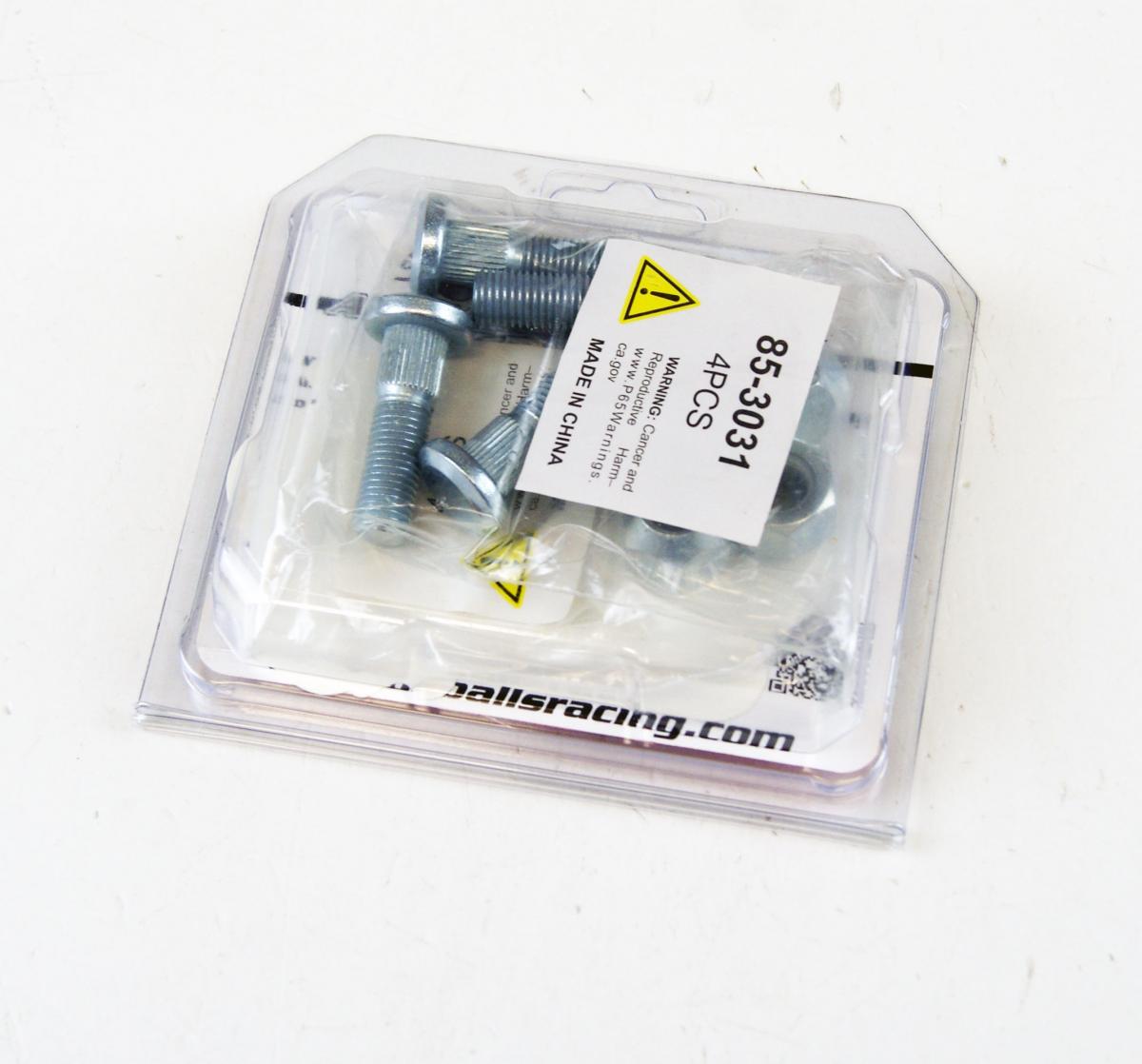 Wheel Stud and Nut Kit, ALLBALLS 85-1043