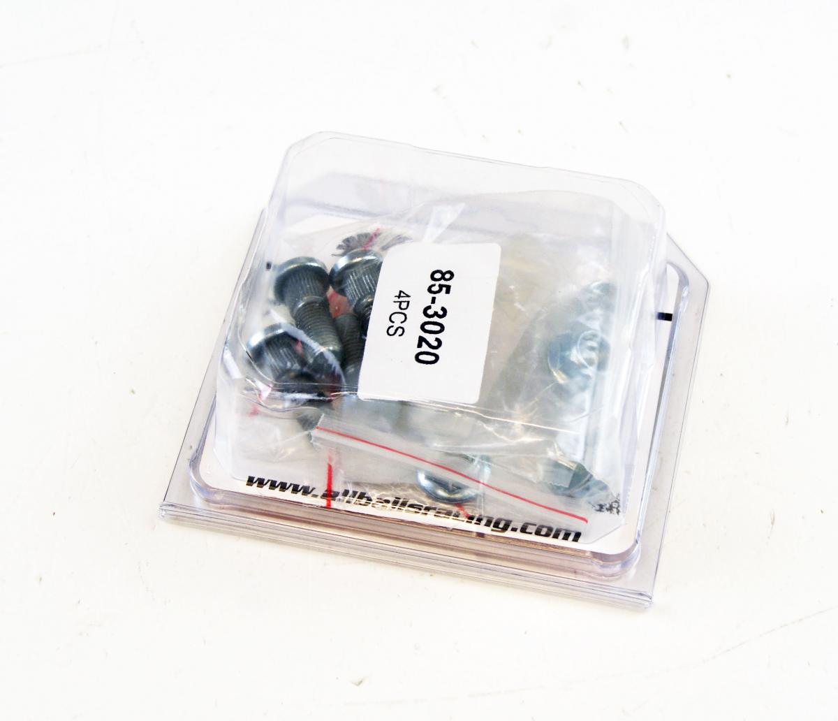 WHEEL NUTS & STUDS SET-4, ALLBALLS 85-1140, 0453054, 0453866, Polaris Phoenix 200 05-06, Sawtooth 200 06, Wheel Stud and Nut Kit Rear Polaris Sawtooth 200 06