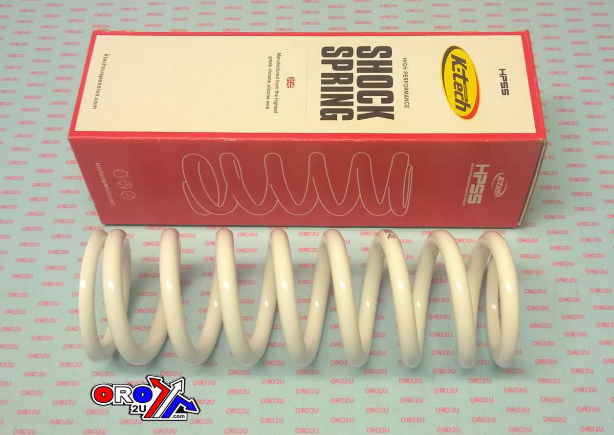 Shock Absorber Spring -48N (63x260) White, 63-260-48, HIGH PERFORMANCE SHOCK SPRING, K-TECH SUSPENSION