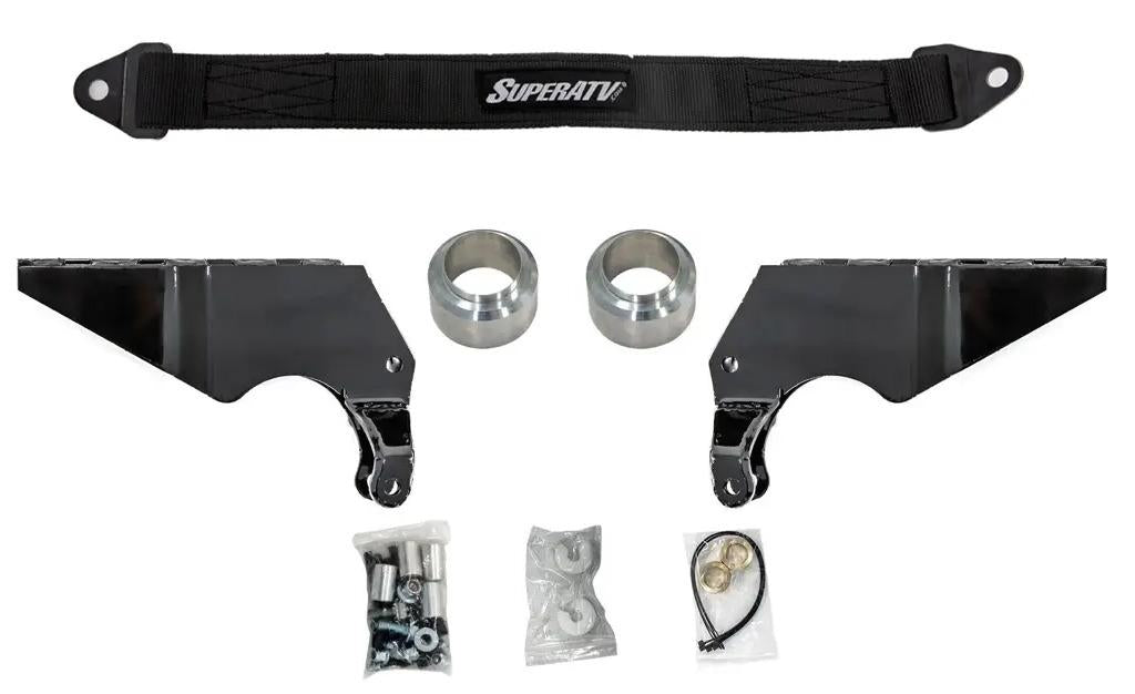 Can-Am Defender Big Fat Tyre A-Arm Set, SUPER ATV, AA-CA-DEF-2-HC-02, NO BUSHING OR BALL JOINT INCLUDED