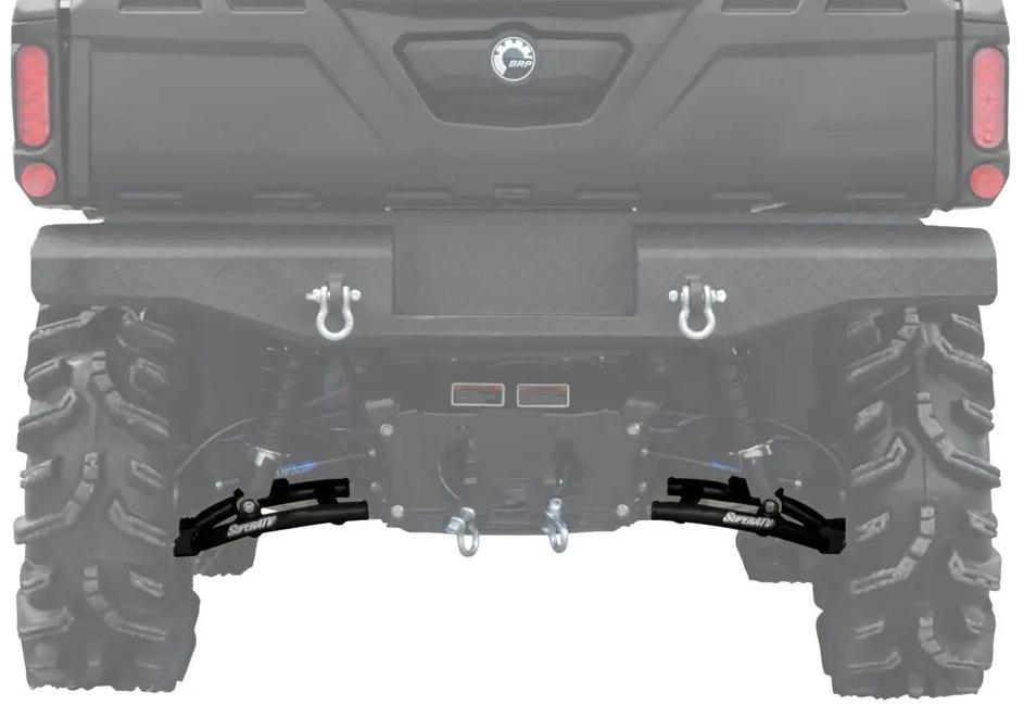 Can-Am Defender HC Lower Rear A Arms, SUPER ATV, AA-CA-DEF-R-HC-02, NO BUSHING OR BALL JOINT INCLUDED