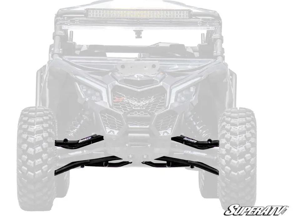 Can-Am X3 HC Front A Arms Tubed, SUPER ATV, AA-CA-X3-001-TU-02, NO BUSHING OR BALL JOINT INCLUDED