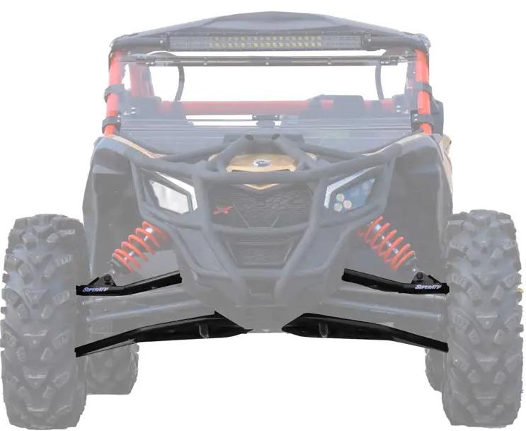 Can-Am X3RS HC Front A-Arms Tubed, SUPER ATV, AA-CA-X3RS-002-HC-02, NO BUSHING OR BALL JOINT INCLUDED