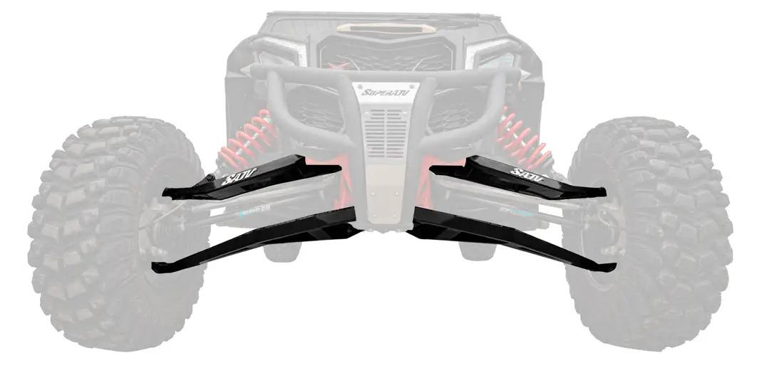 Can-Am X3RS UHD HC Front A-Arms Boxed, SUPER ATV, AA-CA-X3XRS-1.5-02, NO BUSHING OR BALL JOINT INCLUDED