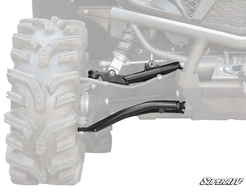 Yamaha Wolverine X4 HC Front A-Arms, SUPER ATV, AA-Y-WV-X4-1.5-HC-02, BUSHINGS INCLUDED, NO BALL JOINT INCLUDED