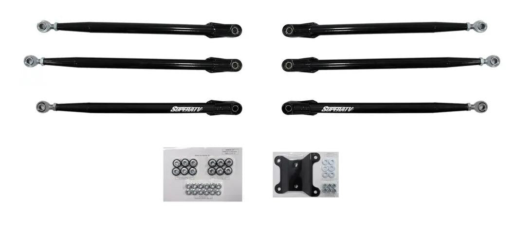 Can-Am Maverick X3 Tubed Radius Arm SET, SUPER ATV, RA-CA-X3-TU-02, KIT CONTAINS 6 ARMS