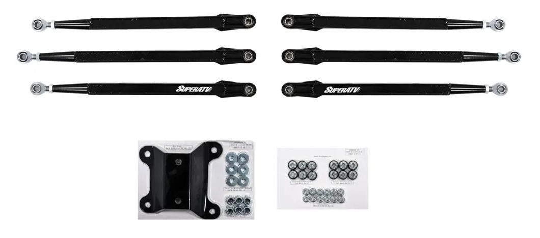 Can-Am Maverick X3RS Boxed Radius Arm SET, SUPER ATV, RA-CA-X3RS-BX-02, KIT CONTAINS 6 ARMS