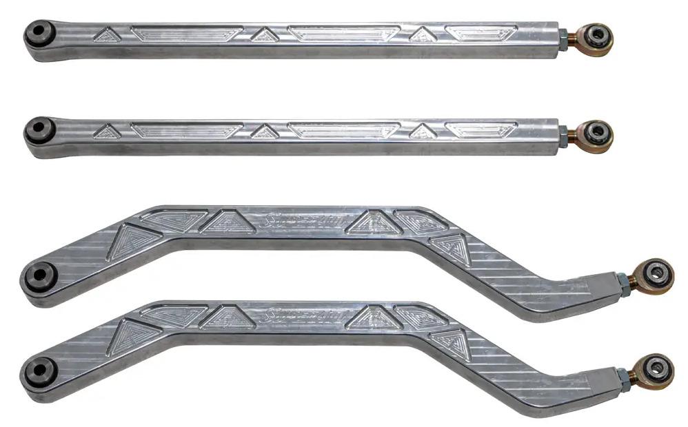 Polaris XP Turbo HC Billet Radius Arm SET, SUPER ATV, RA-P-RZRT-B-HC, KIT CONTAINS 4 ARMS