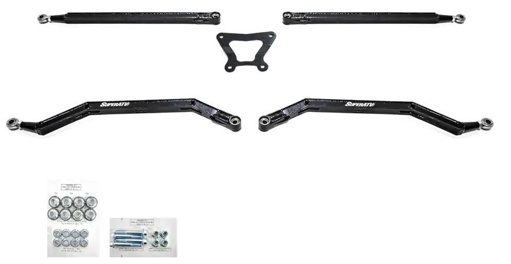 Polaris XP Turbo S HC Boxed Radius Arm SET, SUPER ATV, RA-P-RZRXPTS-HC-BX-02, KIT CONTAINS 4 ARMS