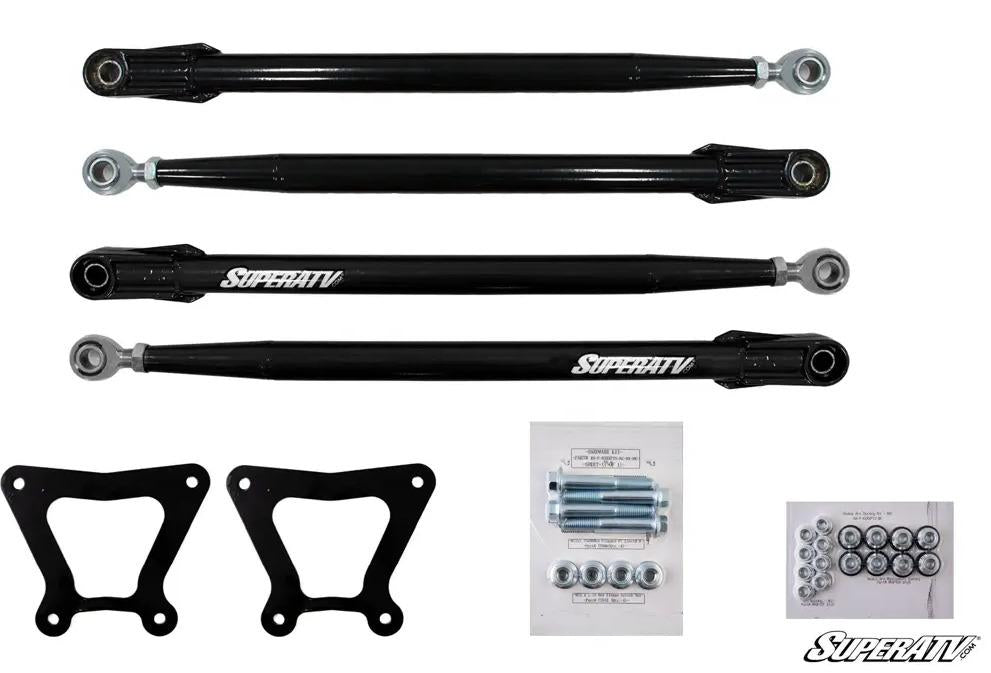 Polaris XP Turbo S Tubed Radius Arm SET, SUPER ATV, RA-P-RZRXPTS-TU-02, KIT CONTAINS 4 ARMS