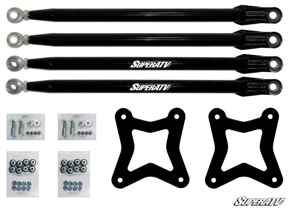 Polaris XP 1000 Tubed Radius Arm SET, SUPER ATV, RA01-002-0-02, KIT CONTAINS 4 ARMS