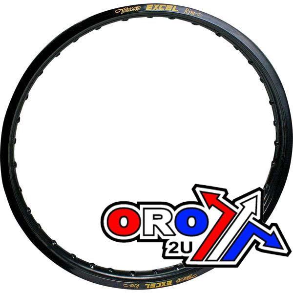 RIM 160-21 36H EXCEL BLACK, EXCEL ICK408 KAWASAKI MX, ERICK408