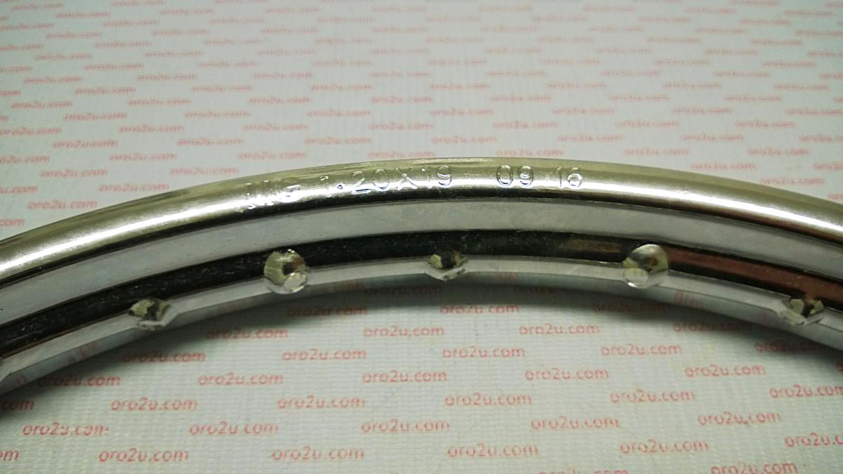 RIM 1.20x19 STEEL CHROME 121410461
