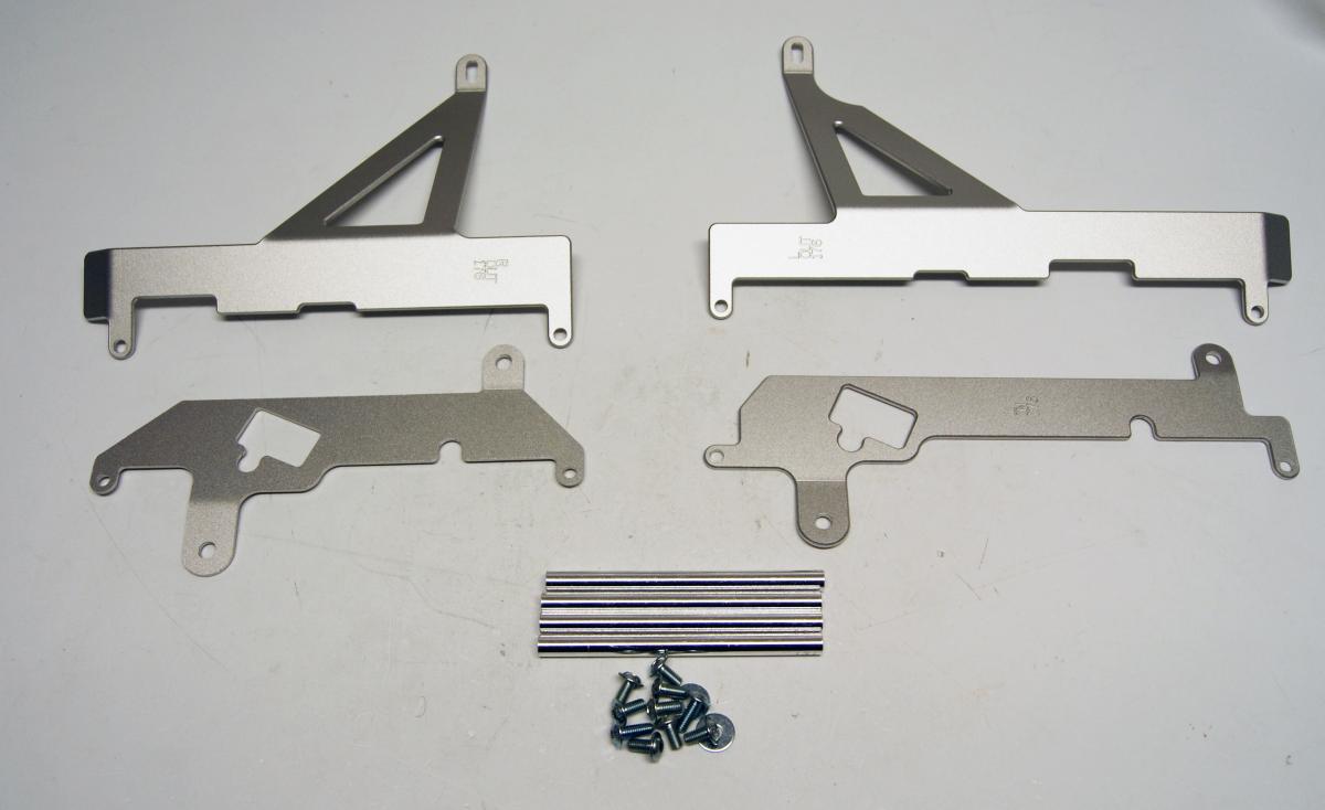 RADIATOR BRACE ALUMINUM CRF, R-TECH PARADCRF017