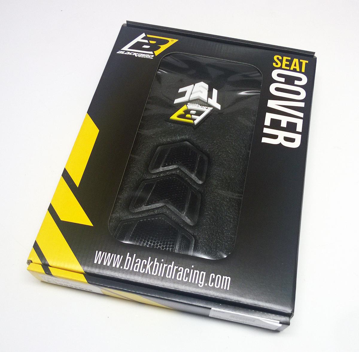 02-21 YZ TRACTION BLACK, SEAT COVER BLACKBIRD 1230J