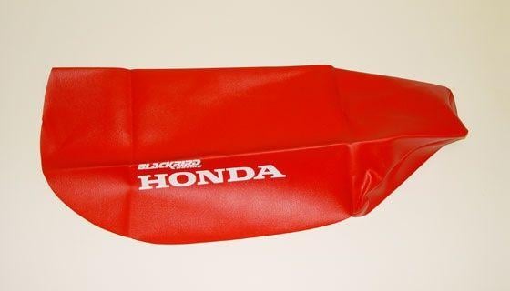 88-ON DOMINATOR NX650 RED, BLACKBIRD SEAT COVER 1106/01