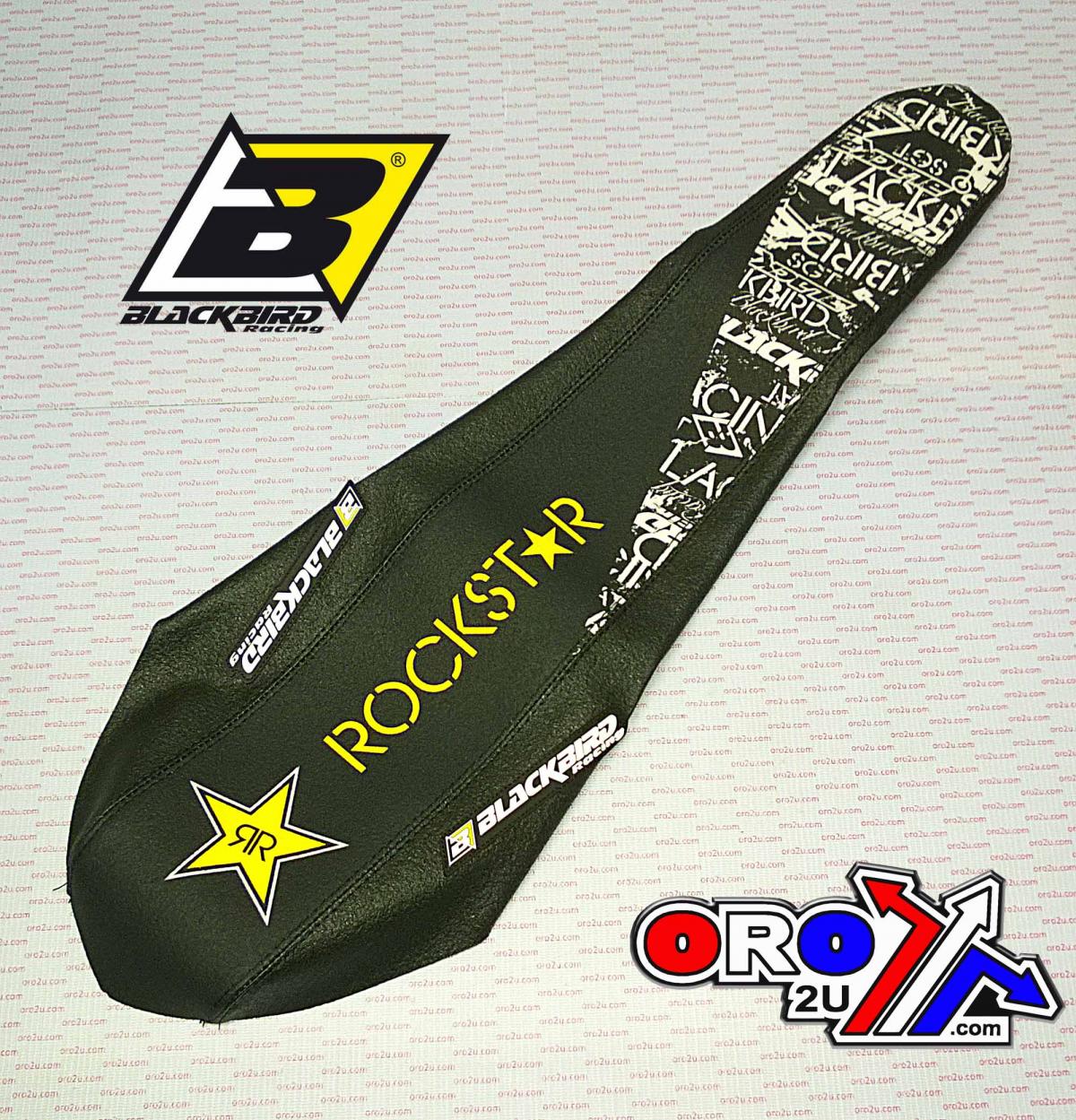 CRF250 CRF450R ROCKSTAR ENERGY, BLACKBIRD SEAT COVER 1147L