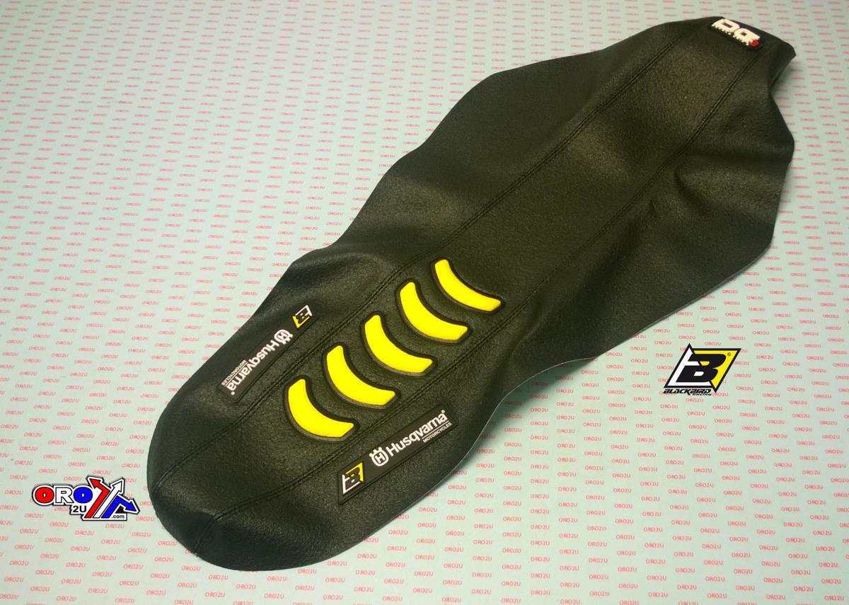 2019-22 TC/FC HUSQVARNA DOUBLE GRIP 3, BLACKBIRD SEAT COVER, 1624H