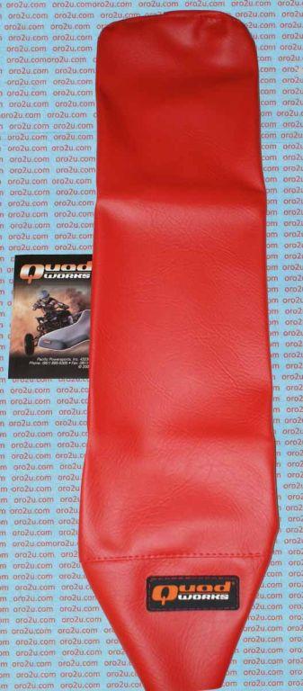 86-89 TRX250R SEAT COVER RED, HONDA