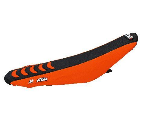 18-22 KTM 85 DG3 GRIP ORANGE/BLACK, SEAT COVER BLACKBIRD 1527H