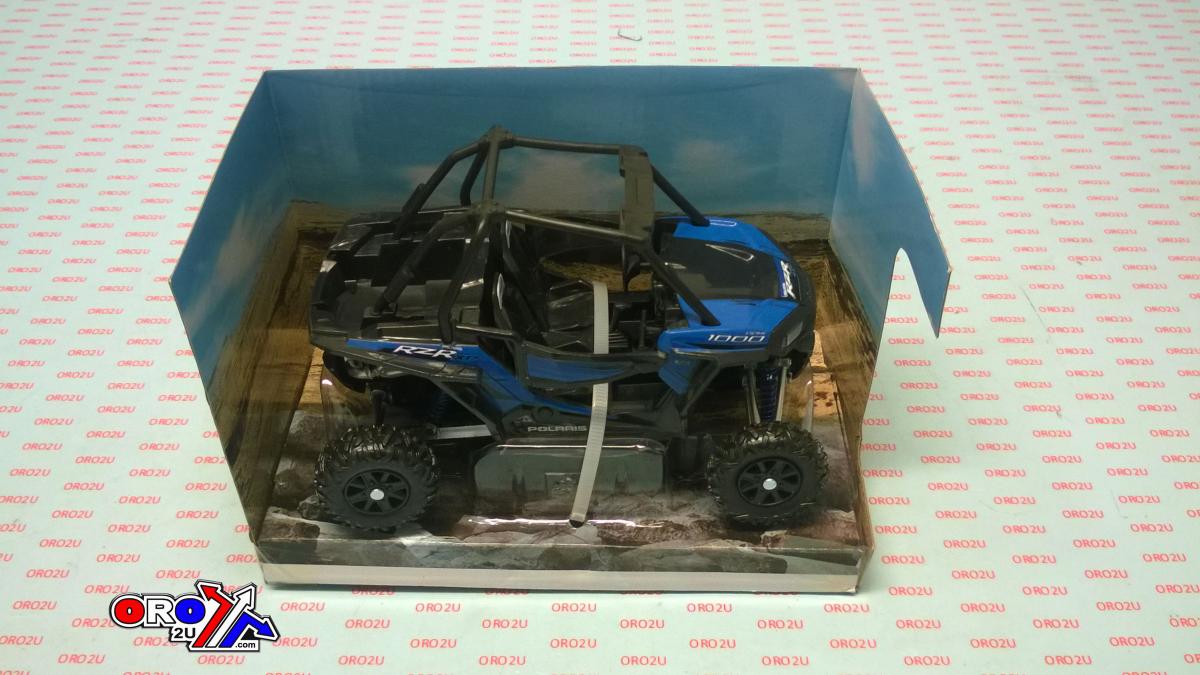 MODEL DIE CAST POLARIS RZR XP1000, VOODOO BLUE, SCALE 1:18, NEWRAY 57593B