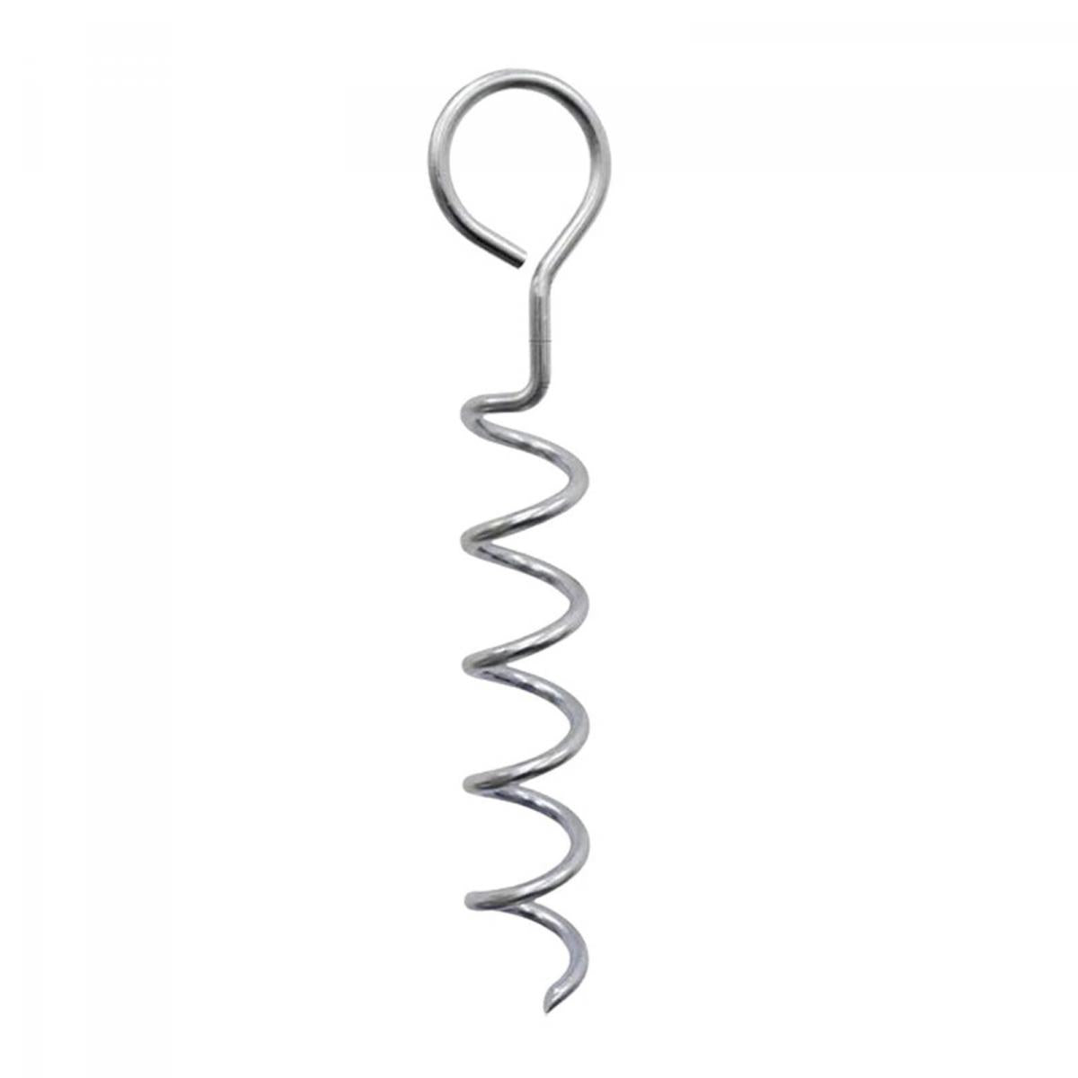 4 PCS GROUND SCREW ANCHOR, TENT PEG / HEAVY DUTY FLOOR FIXING
