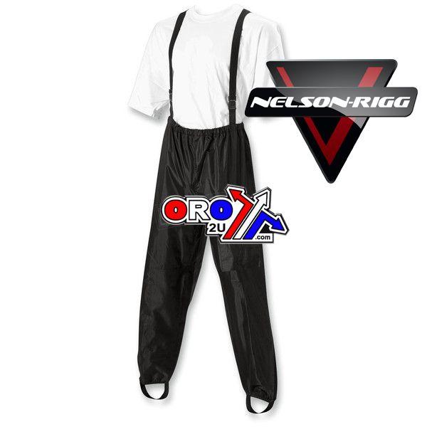 ASTON RAIN PANTS BLACK SMALL, NELSON-RIGG AS-250-BLK-01-SM