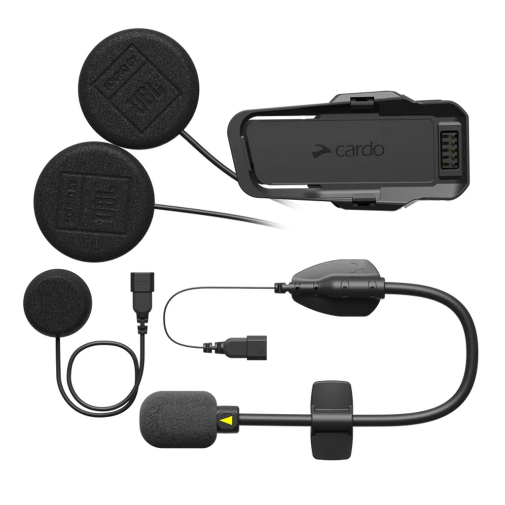 CARDO PACKTALK EDGE 2ND HELMET KIT, TRACK COMMUNICATION, WIRELESS