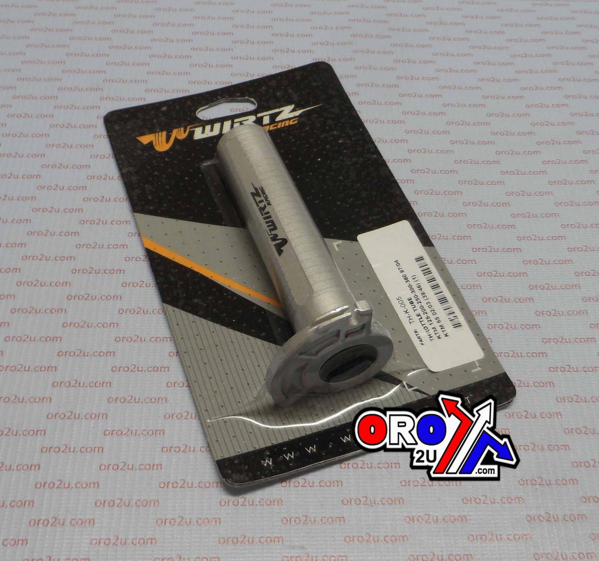 THROTTLE TUBE ALUMINIUM KTM 2S, WIRTZ TH-K-005 KAWAKSAI