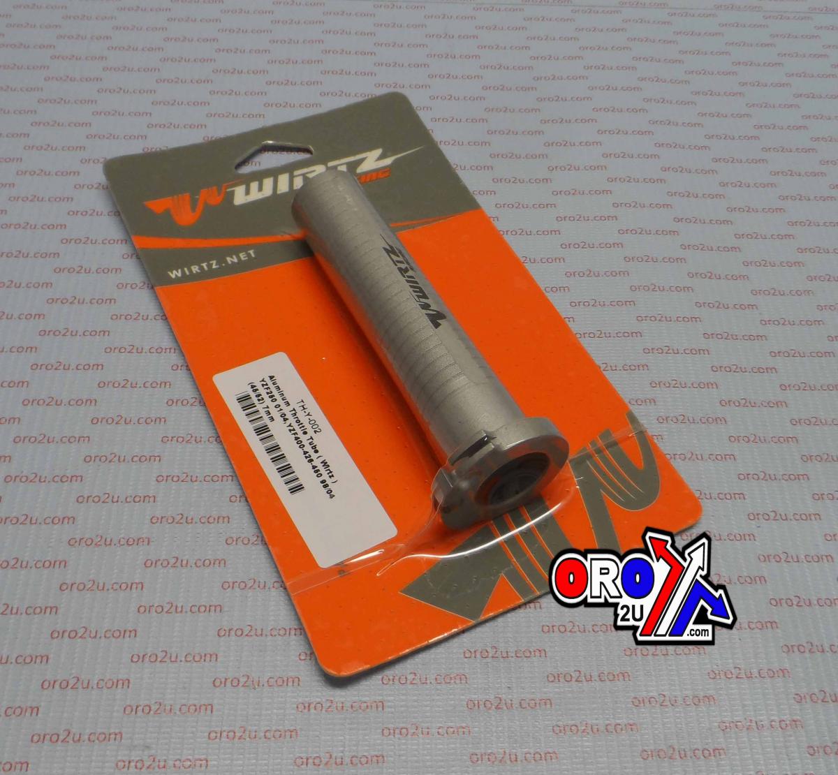 THROTTLE TUBE ALUMINIUM YZF 4S, WIRTZ TH-Y-002 YAMAHA 4 STROKE