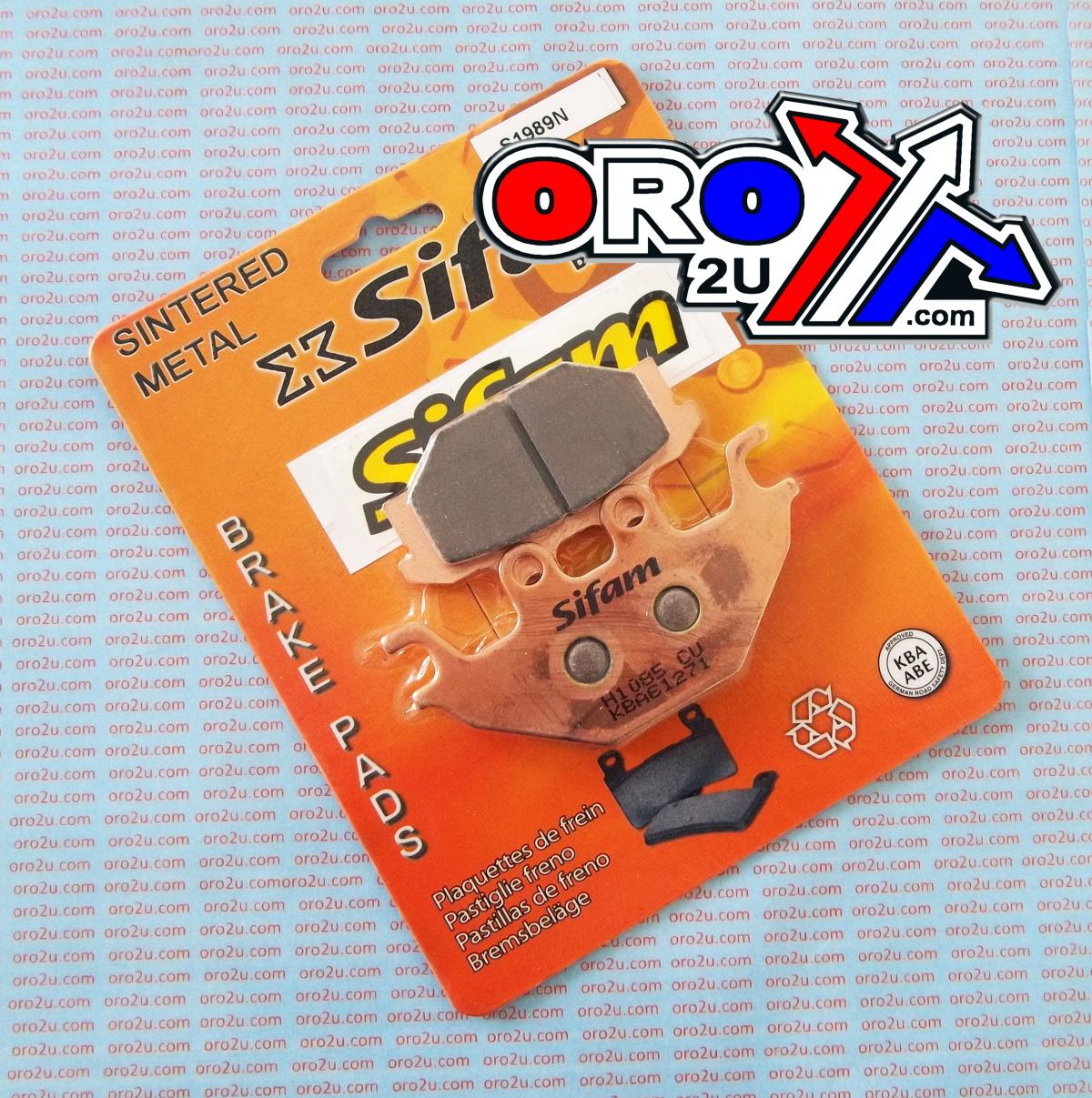 BRAKE PADS SINTERED METAL, SIFAM S1989N (FA377HH)