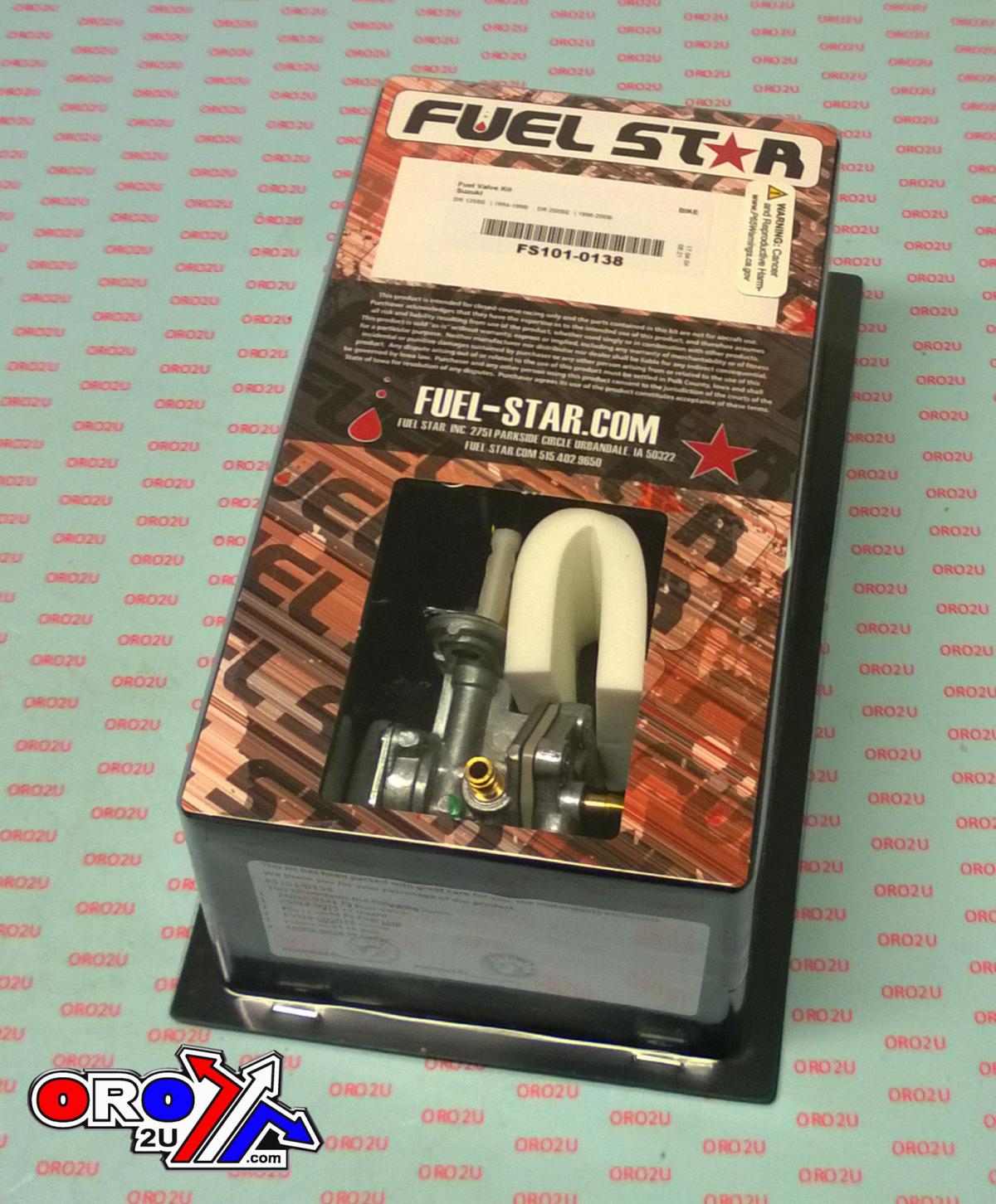 FUEL VALVE KIT 125 Breeze, 200 Blaster, Fuel Star FS101-0038 YAMAHA ATV, TAPE / PETCOCK / CLIPS / PIPES / BOLTS