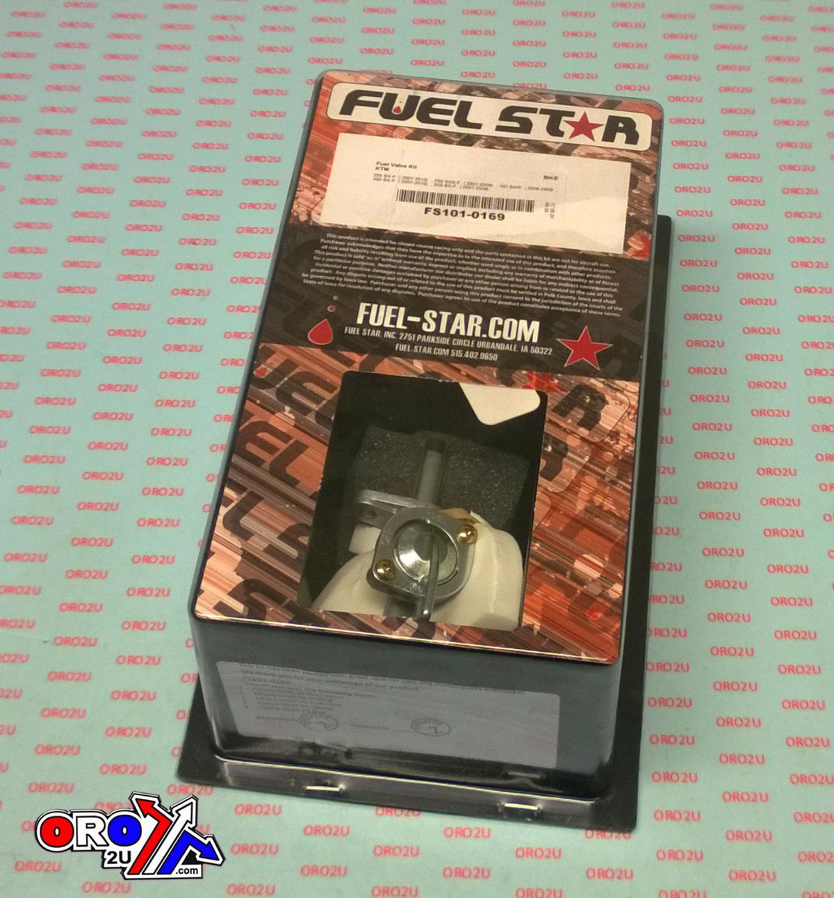 FUEL VALVE KIT KTM SX-F, Fuel Star FS101-0169 DIRT, TAPE / PETCOCK / CLIPS / PIPES / BOLTS