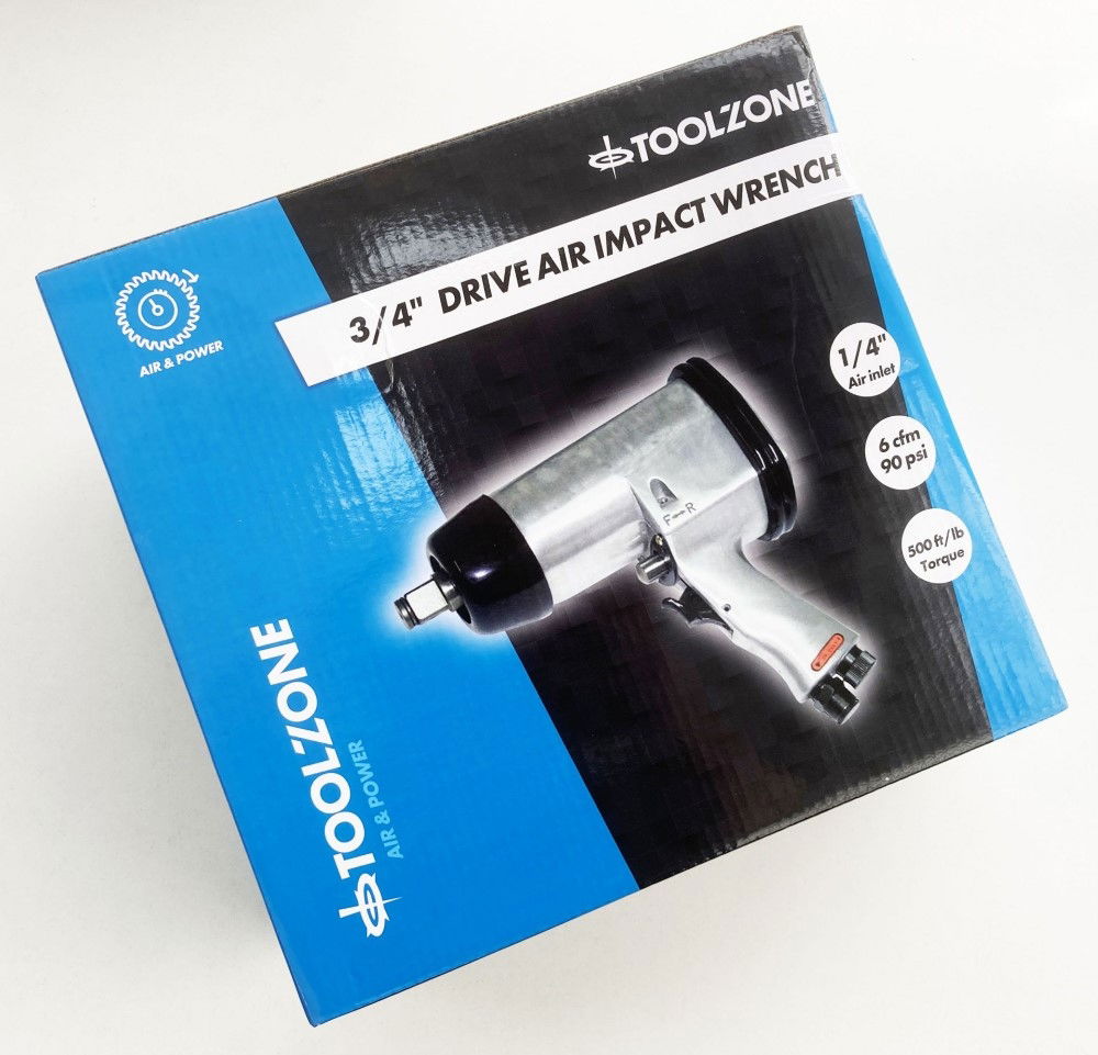 AIR IMPACT WRENCH 3/4 DRIVE - TOOLZONE KDPAT008
