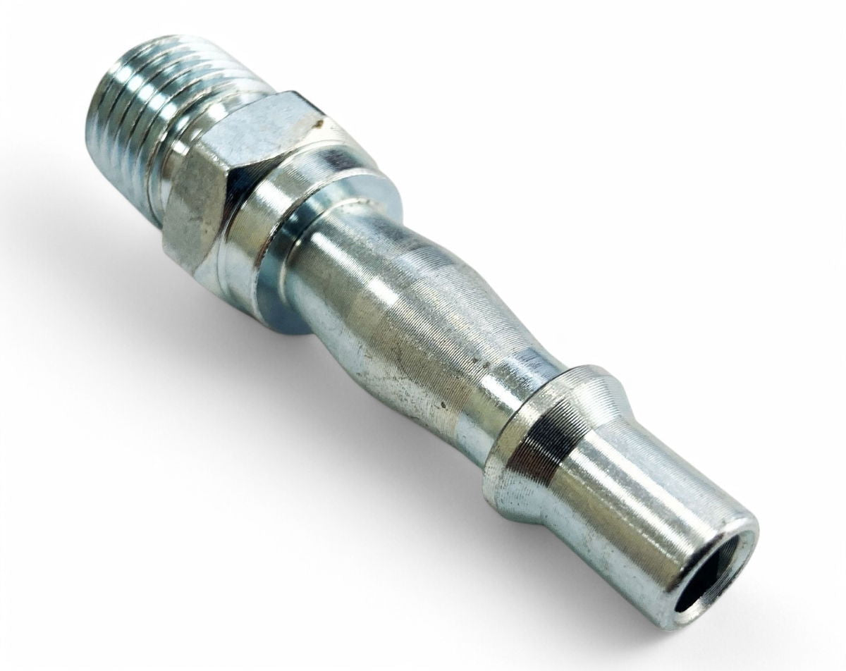 AIR FITTING 1/4 BSP MALE NICKEL PLATED CARBON STEEL - TOOLZONE KDPAT041