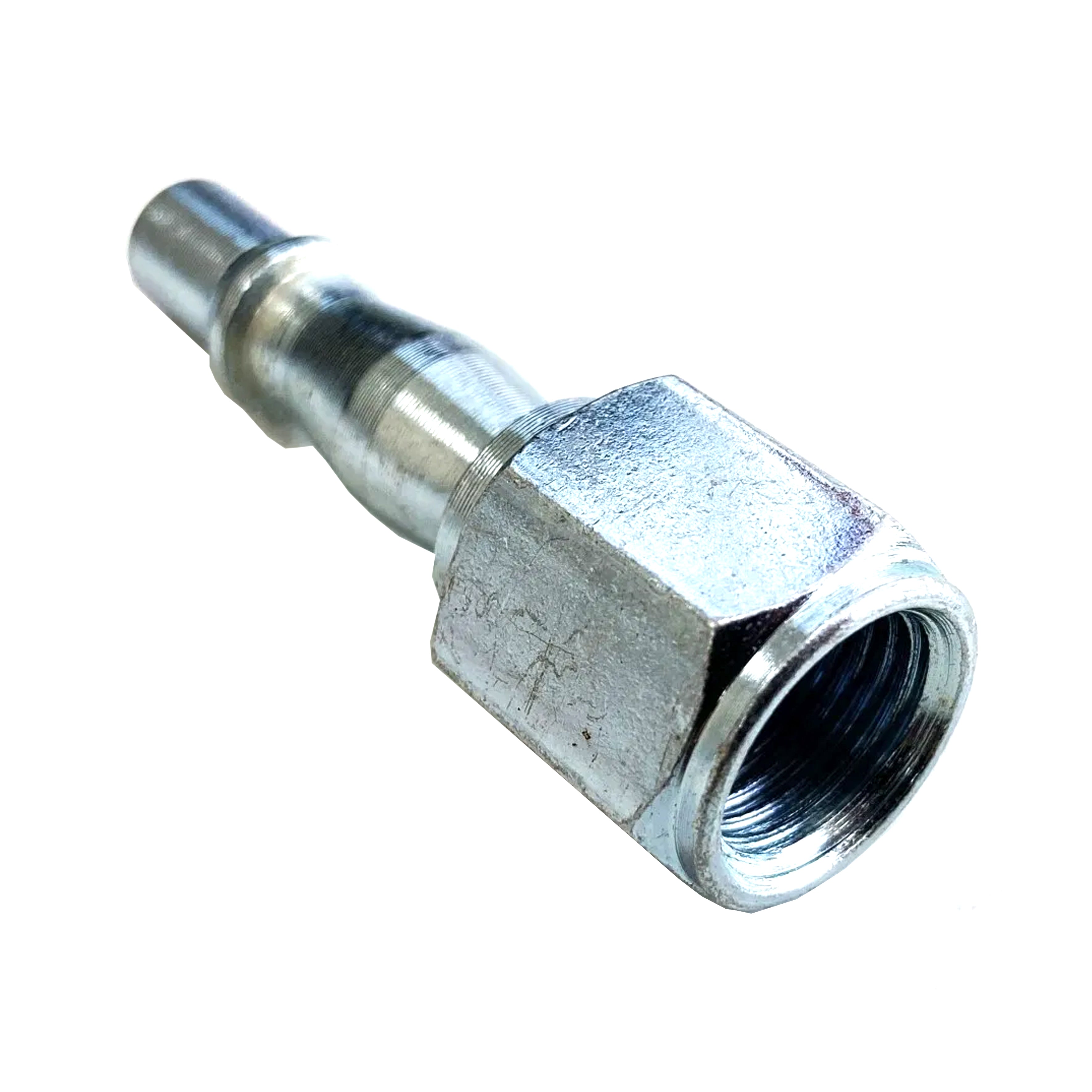 AIR FITTING 1/4 BSP FEMALE NICKEL PLATED CARBON STEEL - TOOLZONE KDPAT042