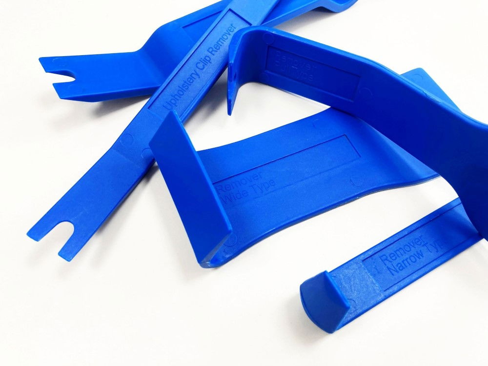 CAR TRIM REMOVERS SET 5pc PLASTIC FOR PANEL AND WINDSCREEN REMOVAL - TOOLZONE KDPAU044