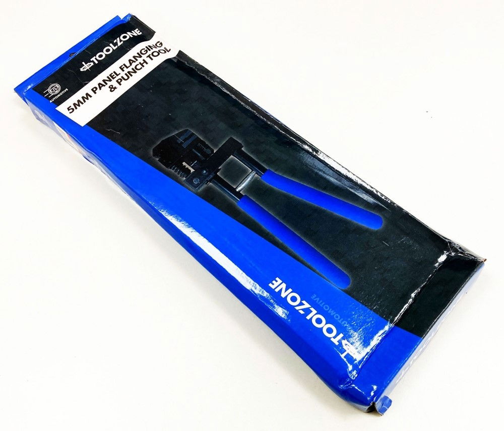 PANEL FLANGING AND PUNCH TOOL 5mm FOR SHEET METAL UP TO 1mm - TOOLZONE KDPAU051