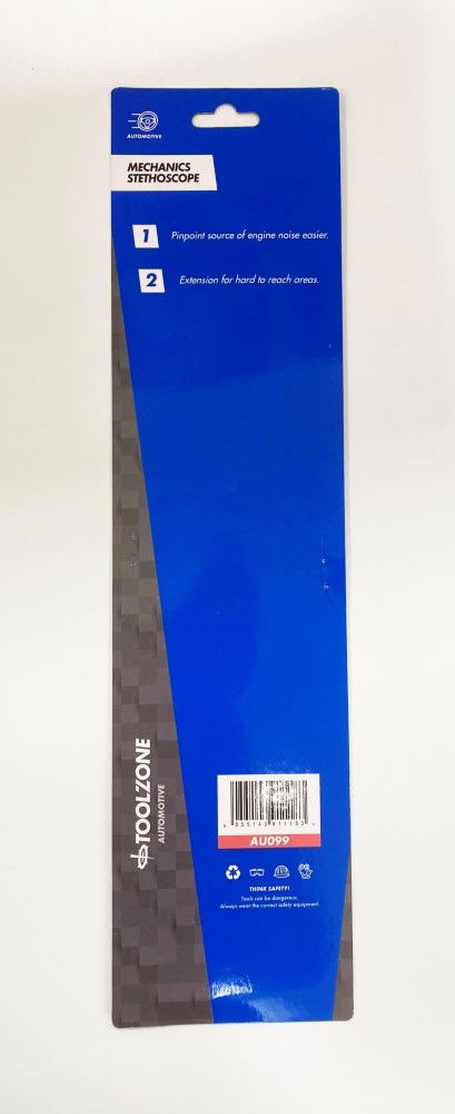 MECHANICS STETHOSCOPE METAL PROBE EXTENDS TO 30cm - TOOLZONE KDPAU099