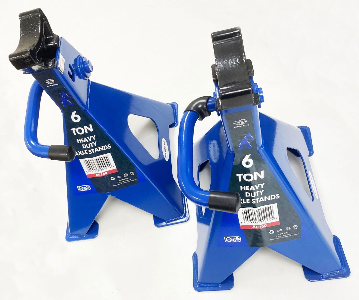 AXLE STANDS 6 TON 1 PAIR - TOOLZONE KDPAU160