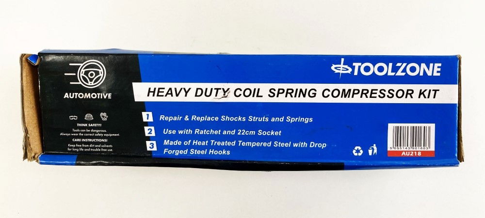 COIL SPRING COMPRESSOR 2pc - TOOLZONE KDPAU218